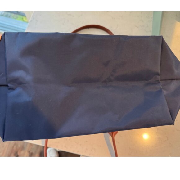 Longchamp Large Le Pliage Nylon Shoulder Tote in Navy - Picture 11 of 16